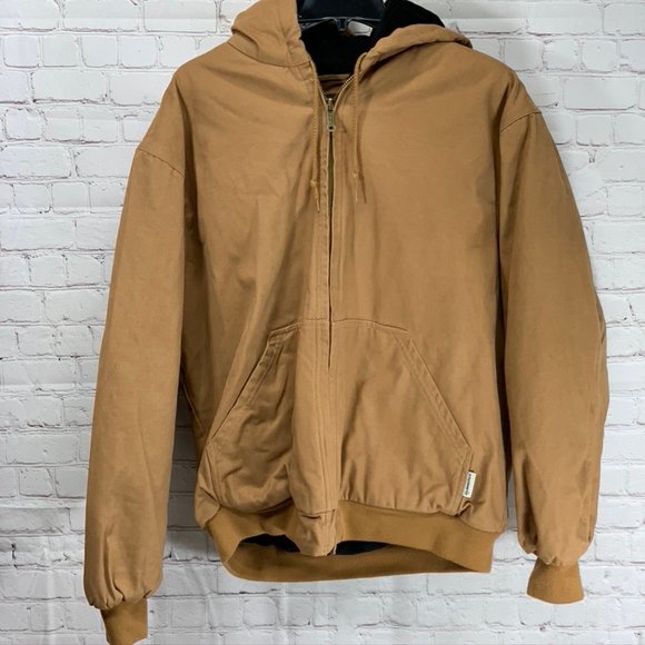 Wolverine Other - Wolverine Tan Houston Hooded Heavy Canvas Zip Quil